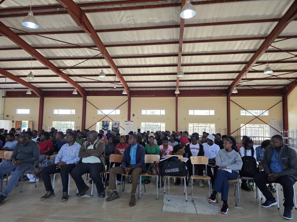 ICAZ_ZW's tweet photo. 📍We’re at Midlands State University today!

Students are discovering how to start their CA journey &amp; the global value of the CA(Z) qualification.

Thanks to our CTA partners: Accounts on Call &amp; Chartered Accountants Academy.

👉 https://t.co/5HBg4CDUiM
#CAZ #CareerGuidance https://t.co/dupJmaWci7