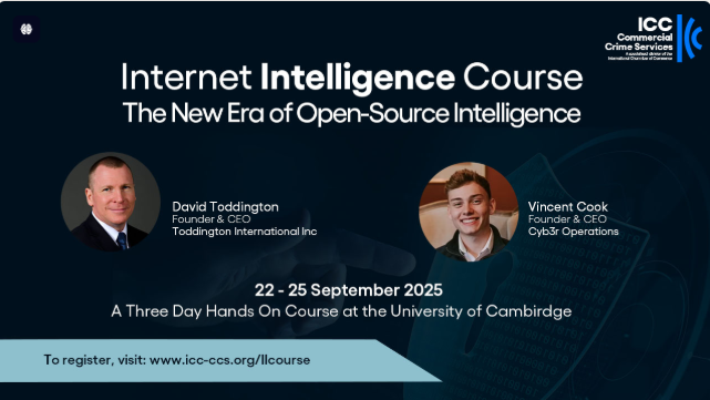 A flagship course run by the #ICCIMB. Understanding and trusting data is fundamental in today's age of advanced #cyber activity. Interpreting information and deciphering its true value is a key attribute for all #OSINT practitioners. Join us icc-ccs.org/iicourse/