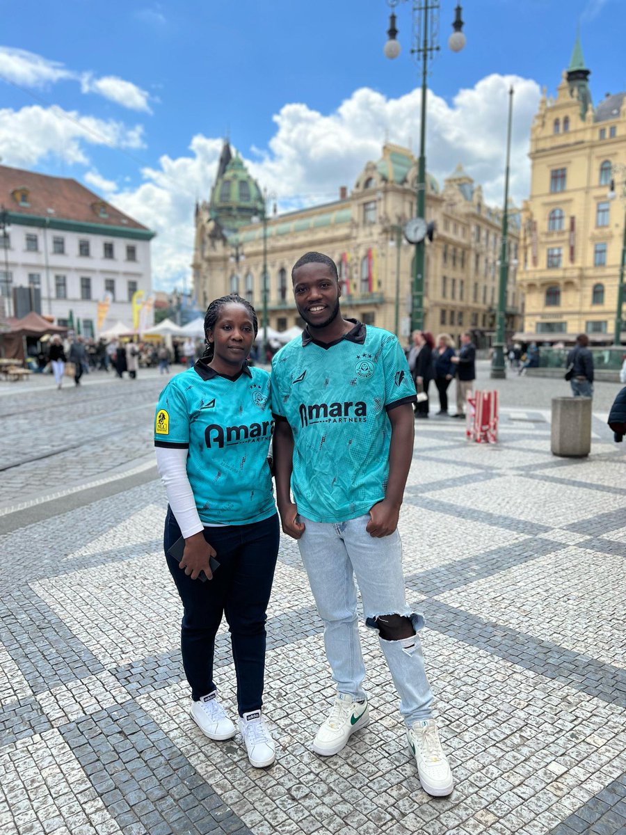 Our top player Papa Cidi touched down at Olympiastadion Berlin, scouting new pockets for future strikers. 

Word has it even the stadium lights got marked man to man. No striker is safe when Papa’s playing.

#OmushwekiTiMuntu