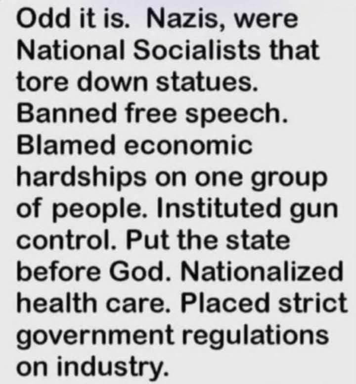 Since history will reveal their past and present, we should ask why the Democratic Party has made erasing history their purpose. 👇