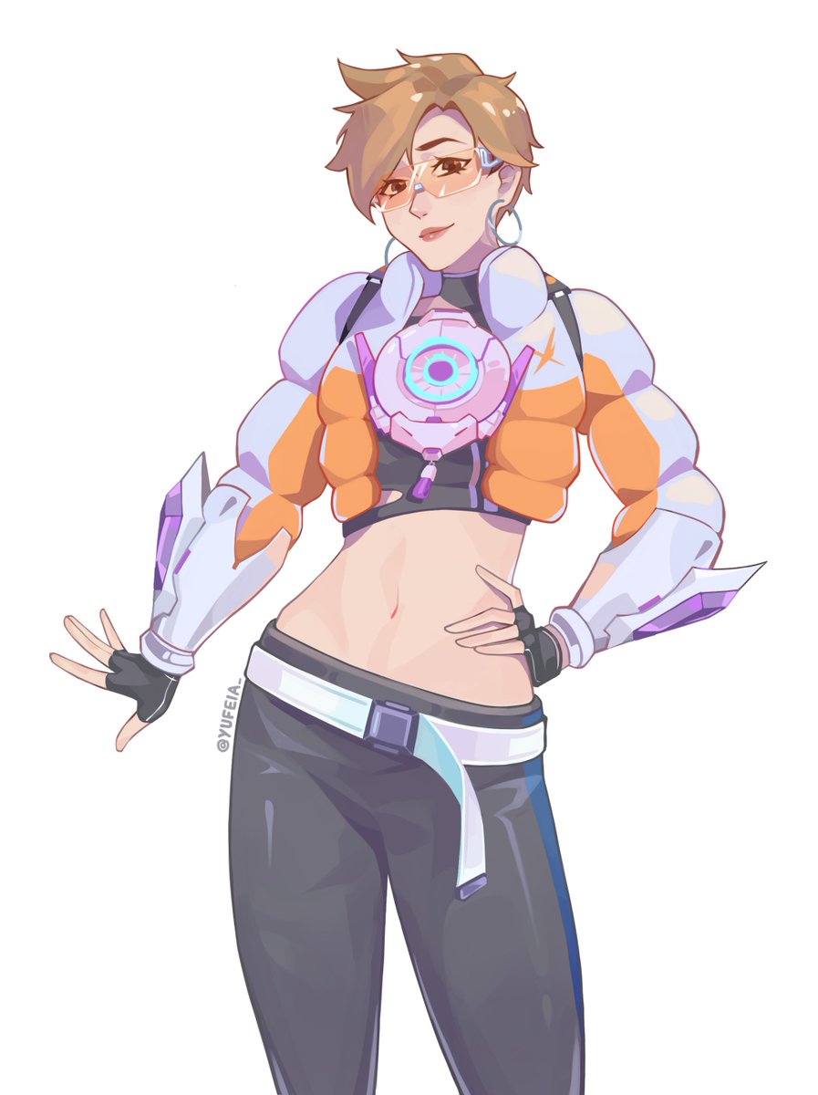 yufeia_'s tweet image. One of the best tracer skins &amp;lt;3 
#tracer #lesserafim #Overwatch2 #Overwatch2Fanart