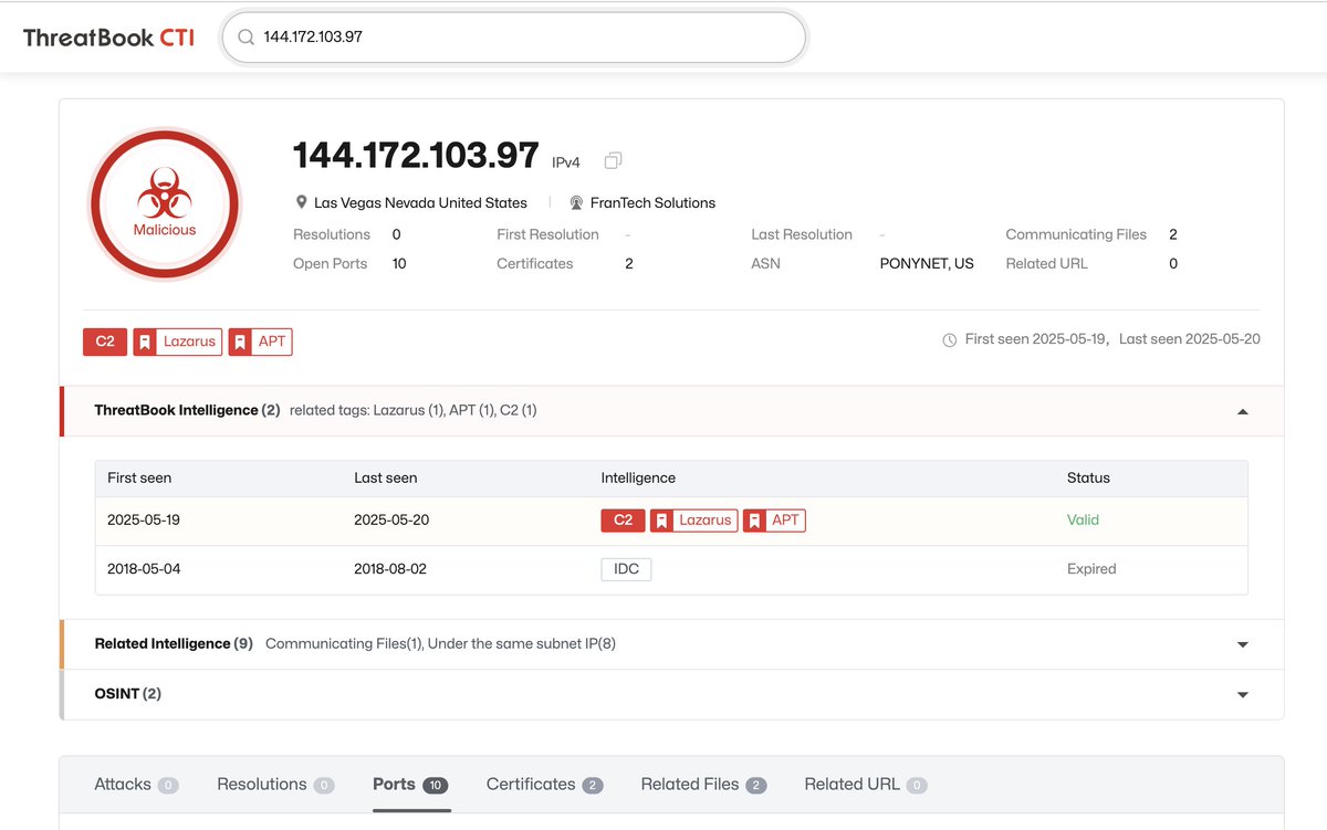 ThreatBook tweet media