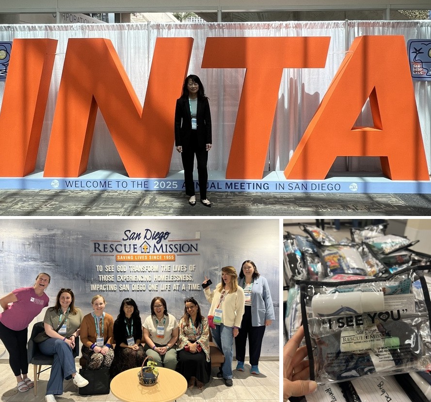 Our Partner Susan Cheung is representing BC&amp;C at the International Trademark Association’s 2025 Annual Meeting in San Diego. As part of INTA’s community outreach, Susan and other delegates helped at the San Diego Rescue Mission, compiling hygiene packs for the city’s homeless.