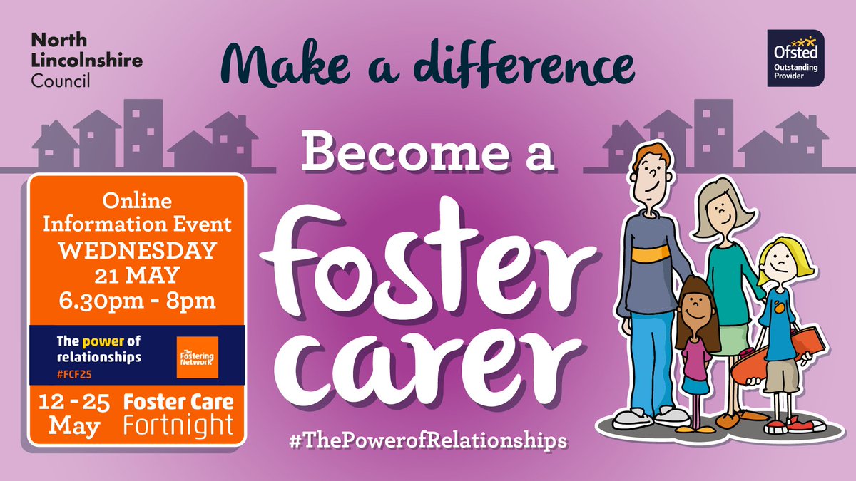 Today is the last chance to register to attend our fostering online information evening taking place tonight!🧡 

Register on Eventbrite below 👇
eventbrite.co.uk/e/fostering-in… 

#FCF25 #fostering #fostercarefortnight