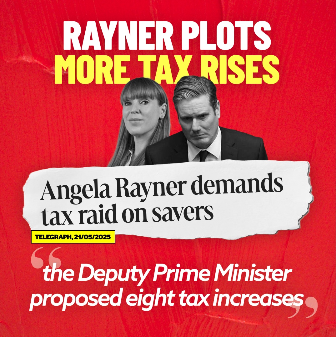Matt Vickers (@matt_vickersmp) on Twitter photo 🥀 Corbyn's pal <a href="/AngelaRayner/">Angela Rayner</a> is plotting MORE TAX RISES - including on SAVERS.
Taxes are already the highest since WWII.
Presumably it means more money for Labour's union mates?
#LabourLieTaxesRise 🥀 Corbyn's pal <a href="/AngelaRayner/">Angela Rayner</a> is plotting MORE TAX RISES - including on SAVERS.
Taxes are already the highest since WWII.
Presumably it means more money for Labour's union mates?
#LabourLieTaxesRise