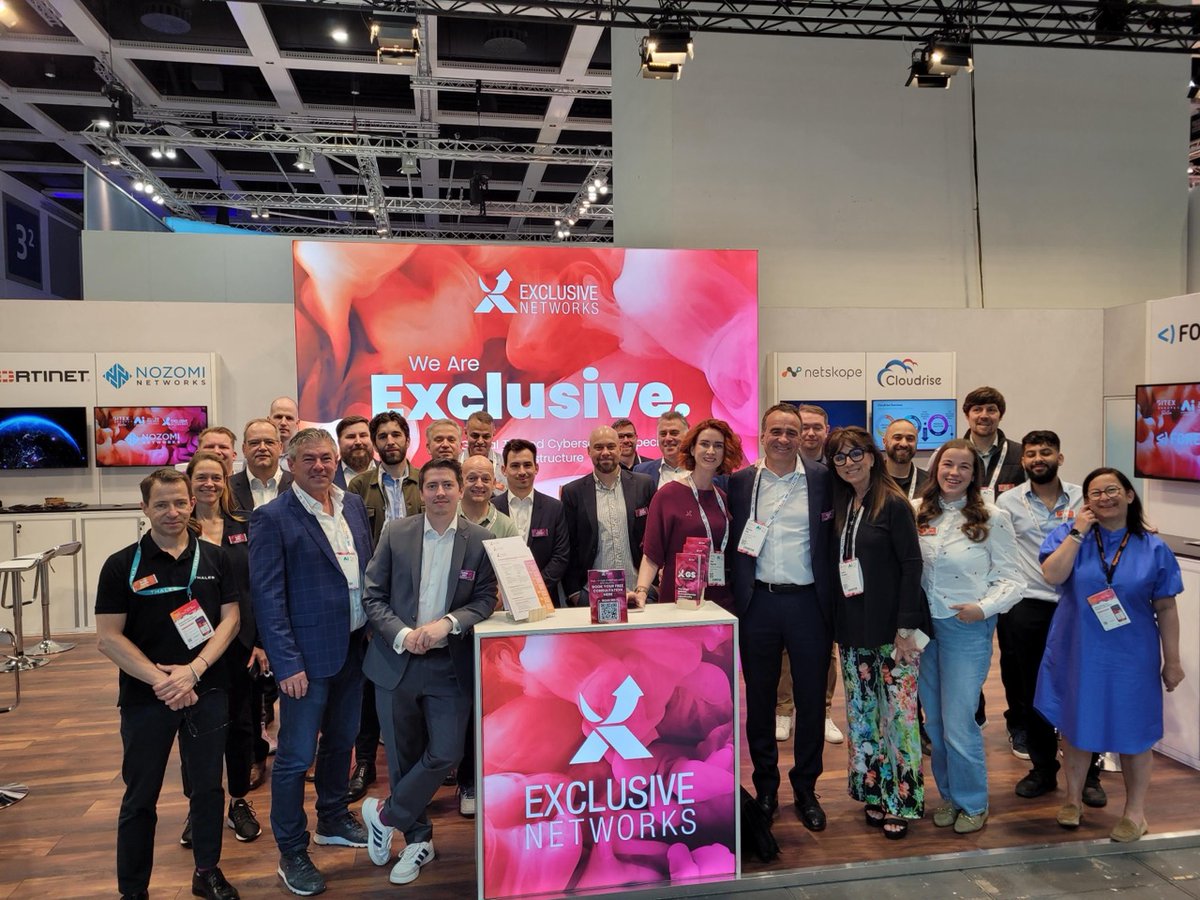 We’re LIVE from #GITEXEurope 2025 in Berlin!
Join us at Exclusive Networks Booth C20, Hall 3.2 (Cyber Valley) for live demos and strategic insights from top vendors.

We’ll be at GITEX until May 23rd. If you’re attending, don’t miss your chance to connect.

#WeAreExclusive