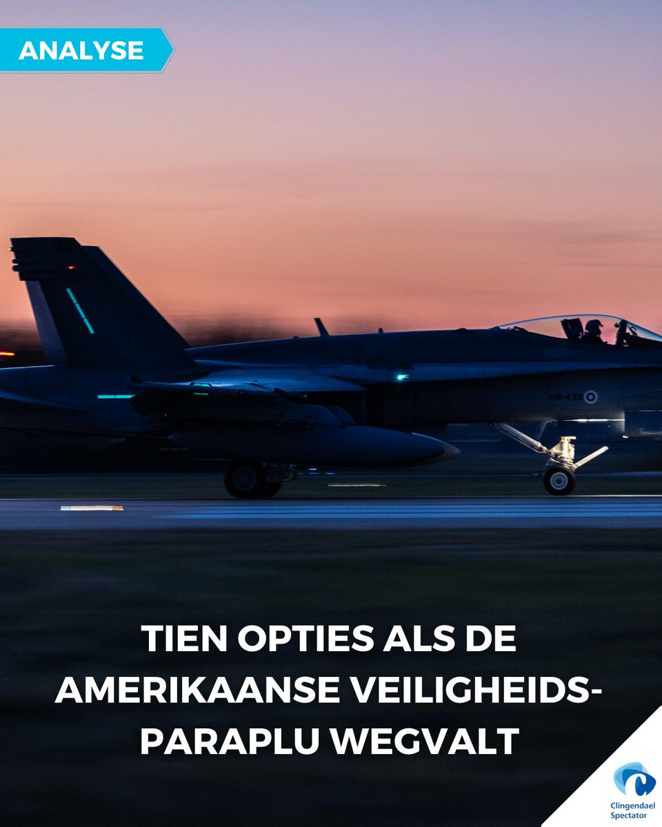 Wat te doen als de nucleaire paraplu van de VS wegvalt? Defensiedeskundige Ko Colijn deelt 10 mogelijke alternatieven voor Nederland in de Clingendael Spectator: spectator.clingendael.org/nl/publicatie/…