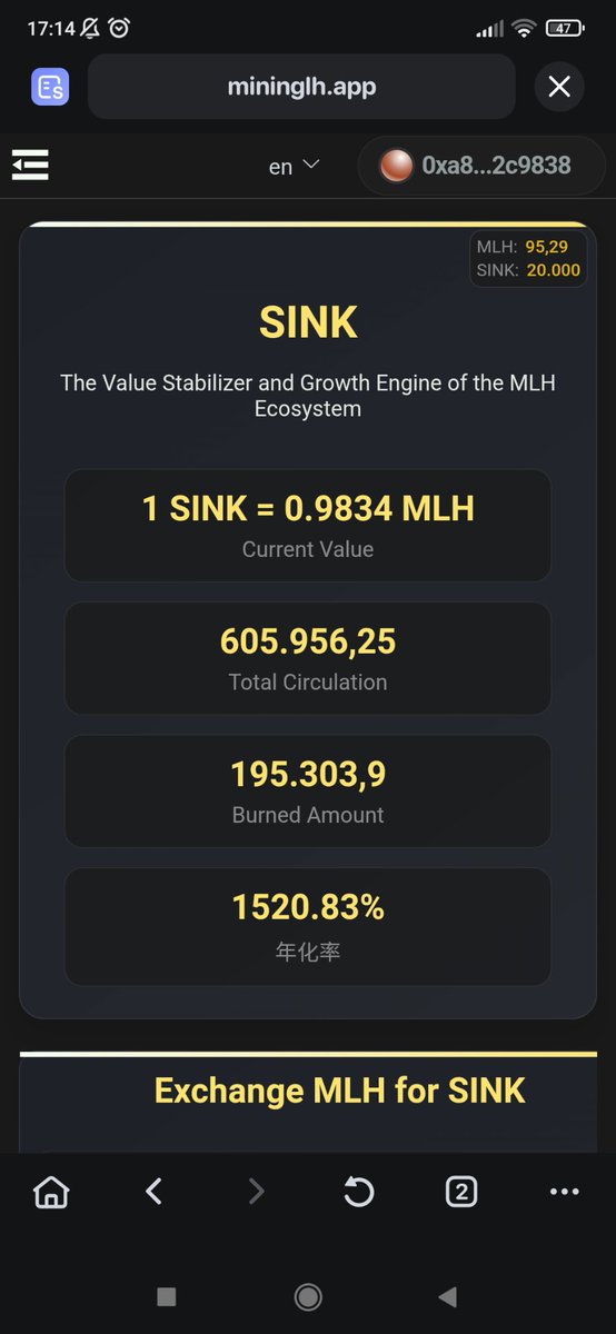 AchimCherdoud's tweet photo. Lets get some #SINK 🌊 for $MLH 💡⛏️🤠💎 and enjoy the best Project on @SonicLabs 👊💥#defiforeveryone  #MLH2.0 https://t.co/zfiwhgREKJ