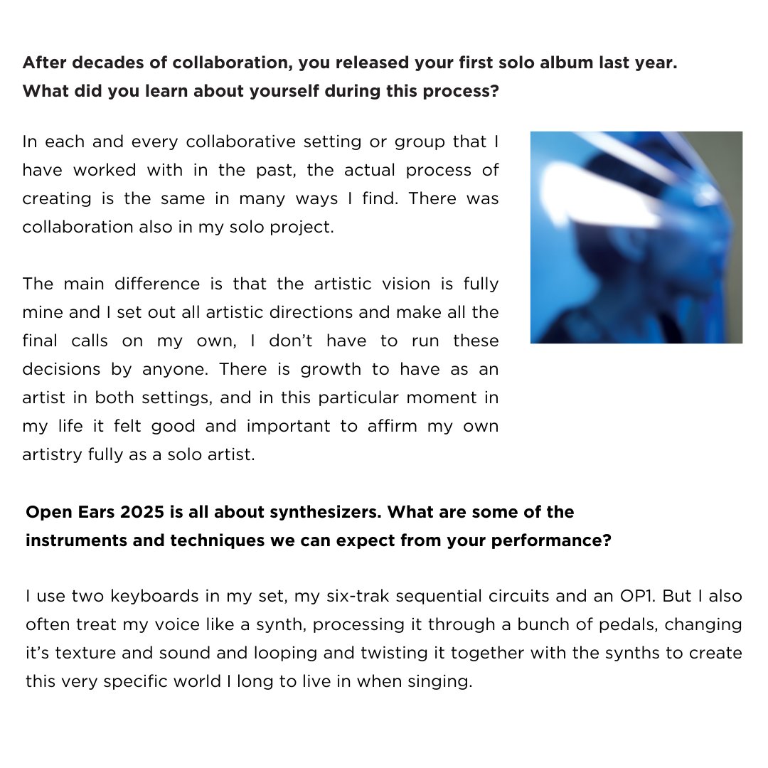 Open Ears Festival tweet media