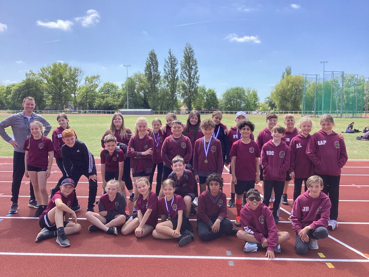 Year 5 &amp; 6 pupils have been out at the Middlesbrough Sports Village today competing in a range  of athletics events! 🏃‍♀️🏃💨💨 #LayfieldPE