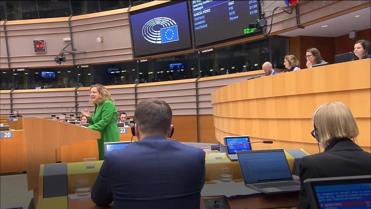 S&D Group (@theprogressives) on Twitter photo How is it possible that President <a href="/vonderleyen/">Ursula von der Leyen</a> has not firmly condemned this extermination project?
Yesterday, the Commission decided to revise the Association Agreement.
We must go beyond: suspend the EU-Israel Association Agreement. Now. How is it possible that President <a href="/vonderleyen/">Ursula von der Leyen</a> has not firmly condemned this extermination project?
Yesterday, the Commission decided to revise the Association Agreement.
We must go beyond: suspend the EU-Israel Association Agreement. Now.