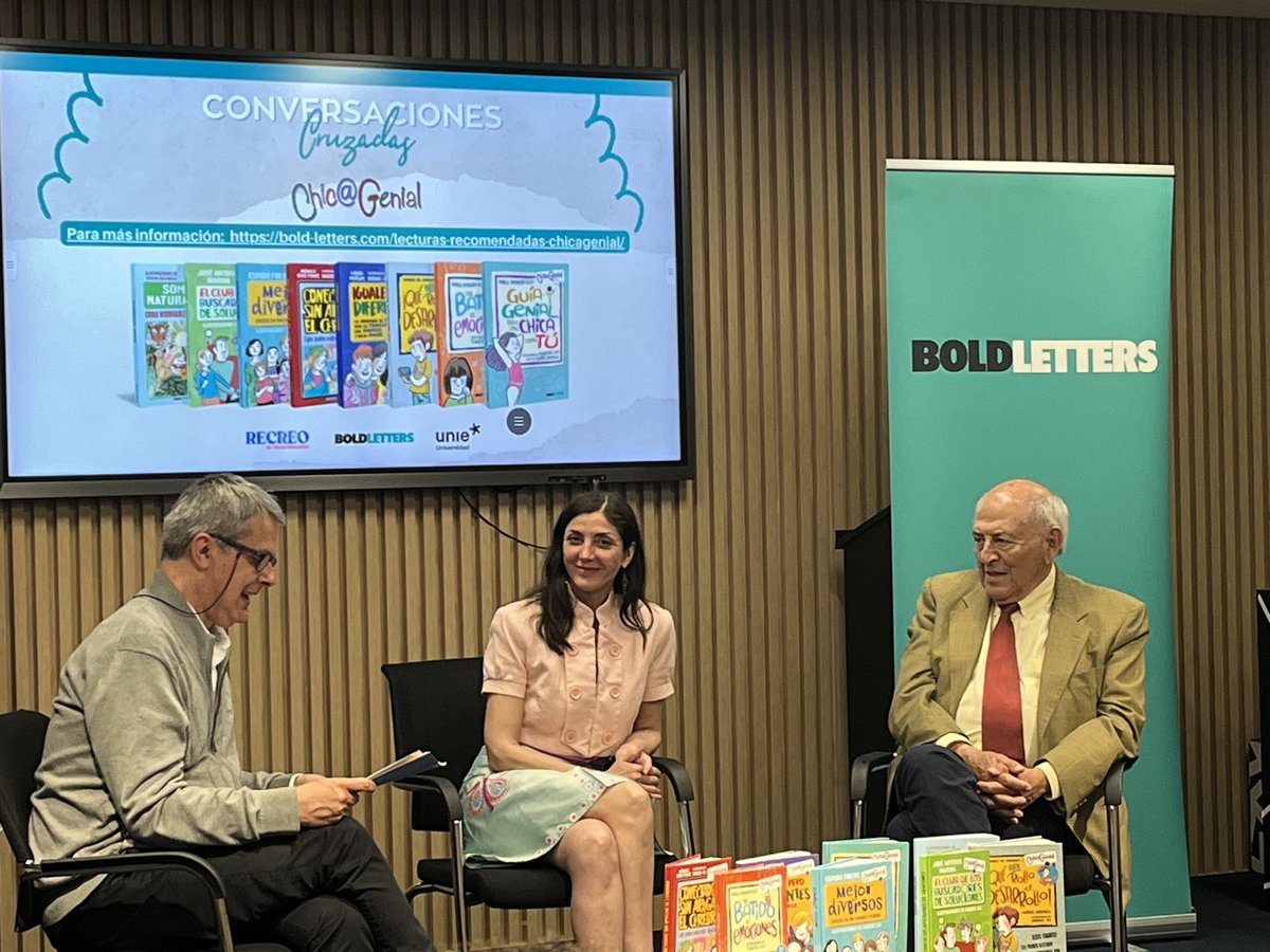 Esta tarde en <a href="/UNIEUniversidad/">UNIE Universidad</a> en “Conversaciones cruzadas” con José Antonio Marina y <a href="/EspidoFreire/">Espido Freire</a> en la presentación de sus respectivos libros. Poniendo en valor las Humanidades