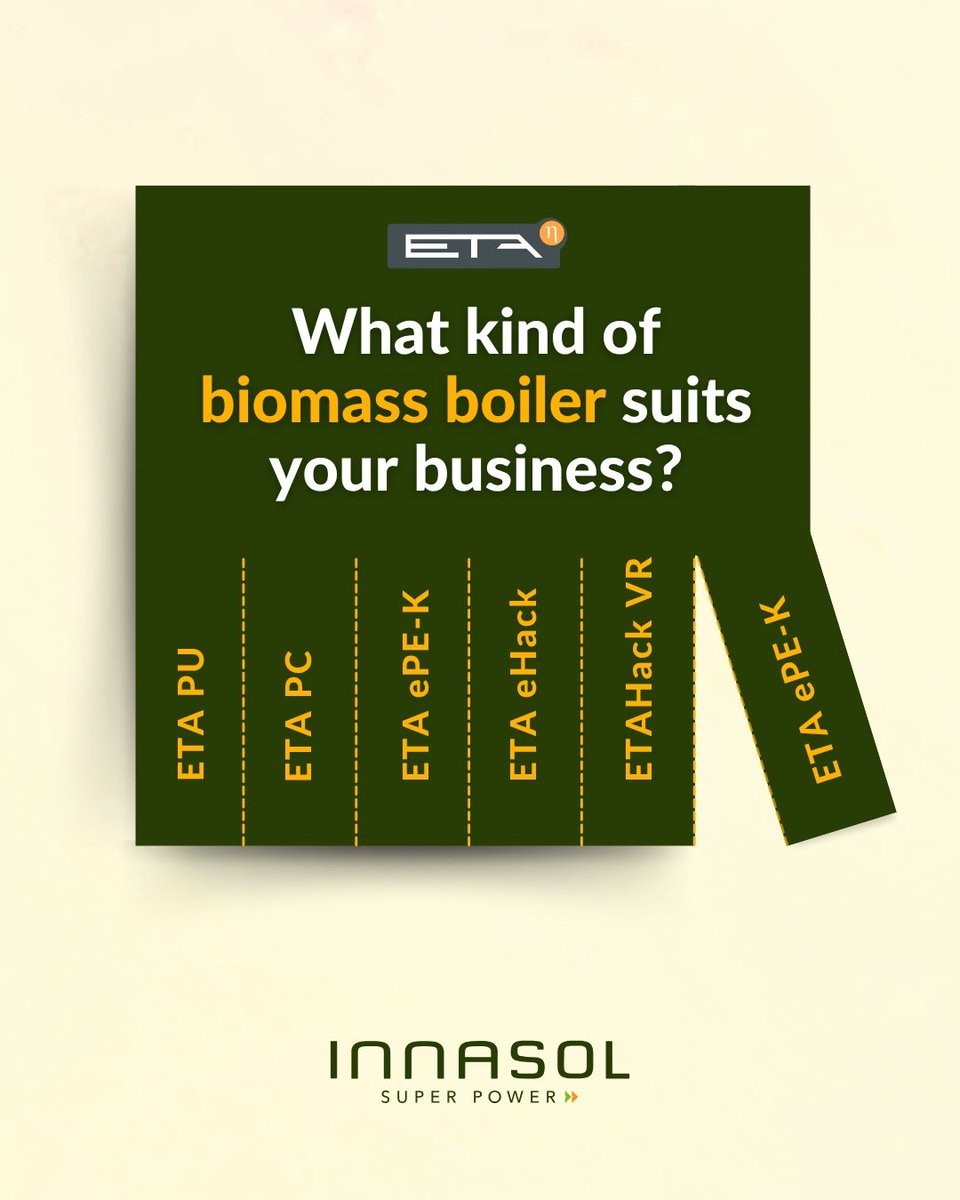 ‘Which biomass boiler is the best for our building?’

innasol.com/what-kind-of-b…

#netzero #greenheat #businessheat #ESG