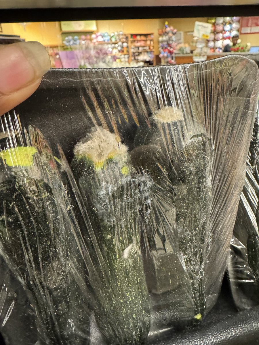 milliforthought's tweet photo. @Safeway is this spoiled squash on the shelf? 🤮 https://t.co/1cN67KngB2