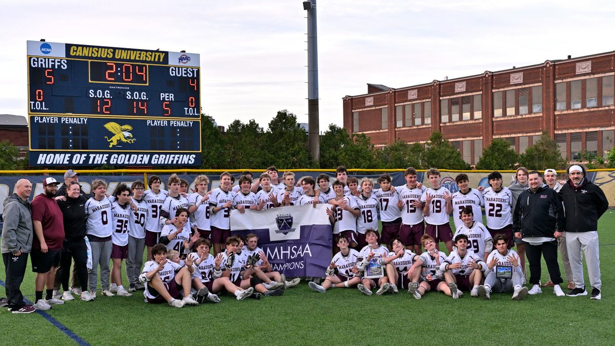 WNY Athletics (@wnyathletics) on Twitter photo The <a href="/marauderslax/">Marauders Lacrosse</a> captured the <a href="/MonsignorMartin/">Pete Schneider</a> Title for the 9th consecutive season Tuesday, here is <a href="/anthonyfiorello/">Tony Fiorello</a>'s recap of the historic win.
wnyathletics.com/post/marauders…
📸@N1koniac11
Sponsored by <a href="/LogisticsPlus/">Logistics Plus Inc.</a> of Buffalo and <a href="/suny_cortland/">SUNY Cortland</a> The <a href="/marauderslax/">Marauders Lacrosse</a> captured the <a href="/MonsignorMartin/">Pete Schneider</a> Title for the 9th consecutive season Tuesday, here is <a href="/anthonyfiorello/">Tony Fiorello</a>'s recap of the historic win.
wnyathletics.com/post/marauders…
📸@N1koniac11
Sponsored by <a href="/LogisticsPlus/">Logistics Plus Inc.</a> of Buffalo and <a href="/suny_cortland/">SUNY Cortland</a>