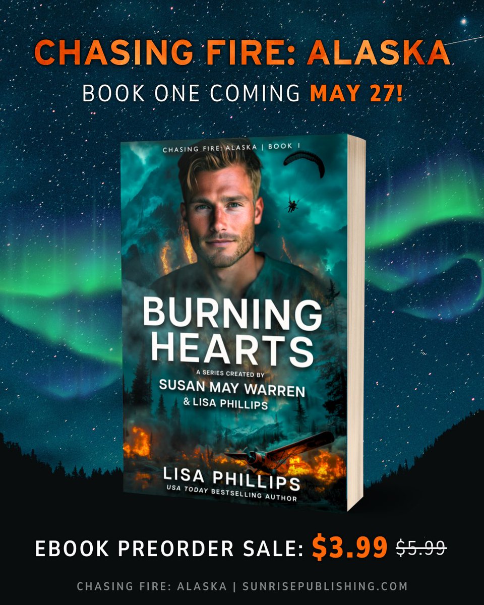 When Logan learns Jamie's been taken, he’ll stop at nothing to bring her home safe. But when he accidentally leads the team into a deadly trap, he’s in over his head…
⁠
BURNING HEARTS by @LisaPhillipsBks
⁠
Preorder the ebook for $3.99 (retail $5.99)⁠
amazon.com/dp/B0DVSYN5QK
