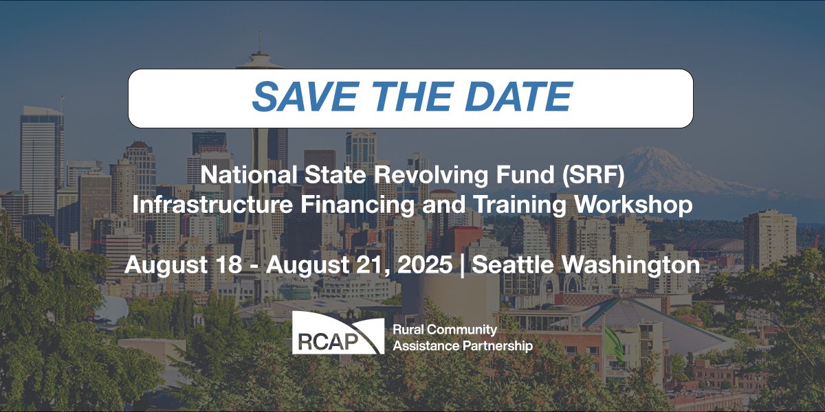 Have you registered for the National SRF Infrastructure Financing and Training Workshop? Increase your awareness of initiatives and new developments within the SRFs that address a variety of current topics.

Register today: ow.ly/6mLK50VokTf