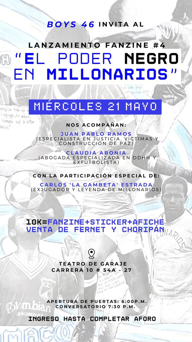 losmillonarios's tweet photo. Súper invitados todos 

Entrada Libre. 

#MillonariosEsSuHinchada https://t.co/AfWzpcCCnP
