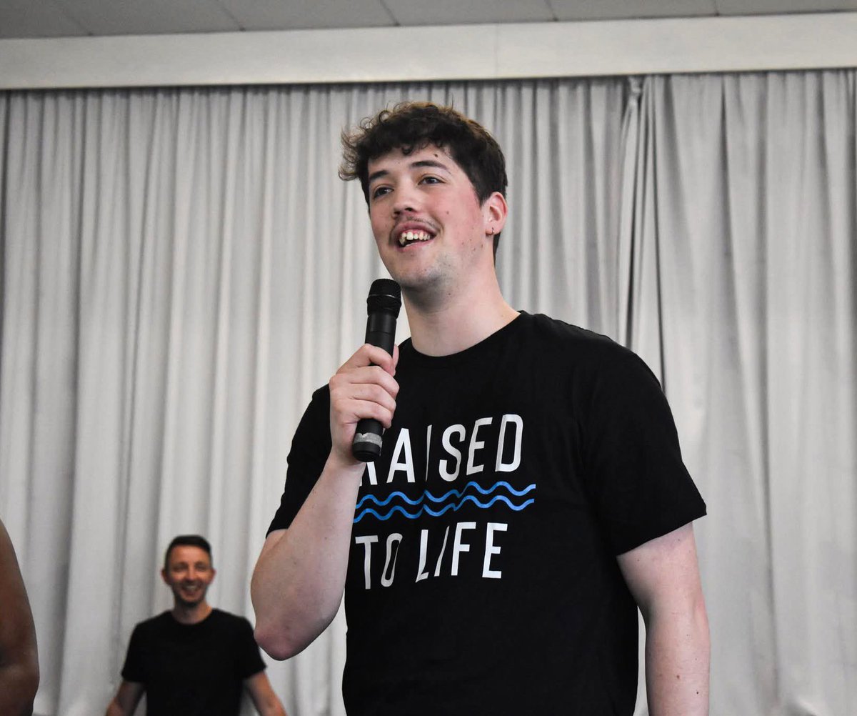 stirchleycc's tweet photo. RAISED TO LIFE 💦 

What a wonderful celebration we had together on Sunday, baptising Billy &amp; Peace, and hearing their stories of how Jesus has transformed their lives. 🙌 We are believing great things ahead for them. 

#RaisedToLife #Stirchley #Baptism https://t.co/wpLkKjNPX0