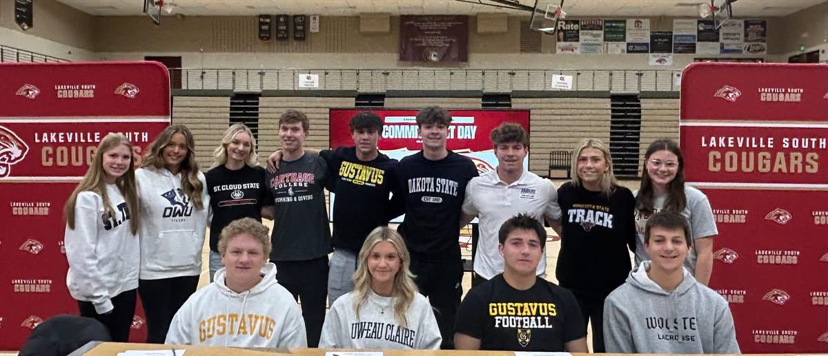 Congratulations LSHS athletes who signed their letters to compete at the next level!