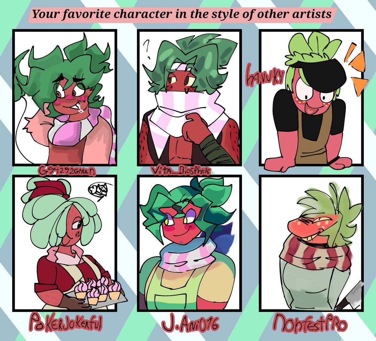 Different sprouts different styles :D @G94292Green @Vita_Biosphere