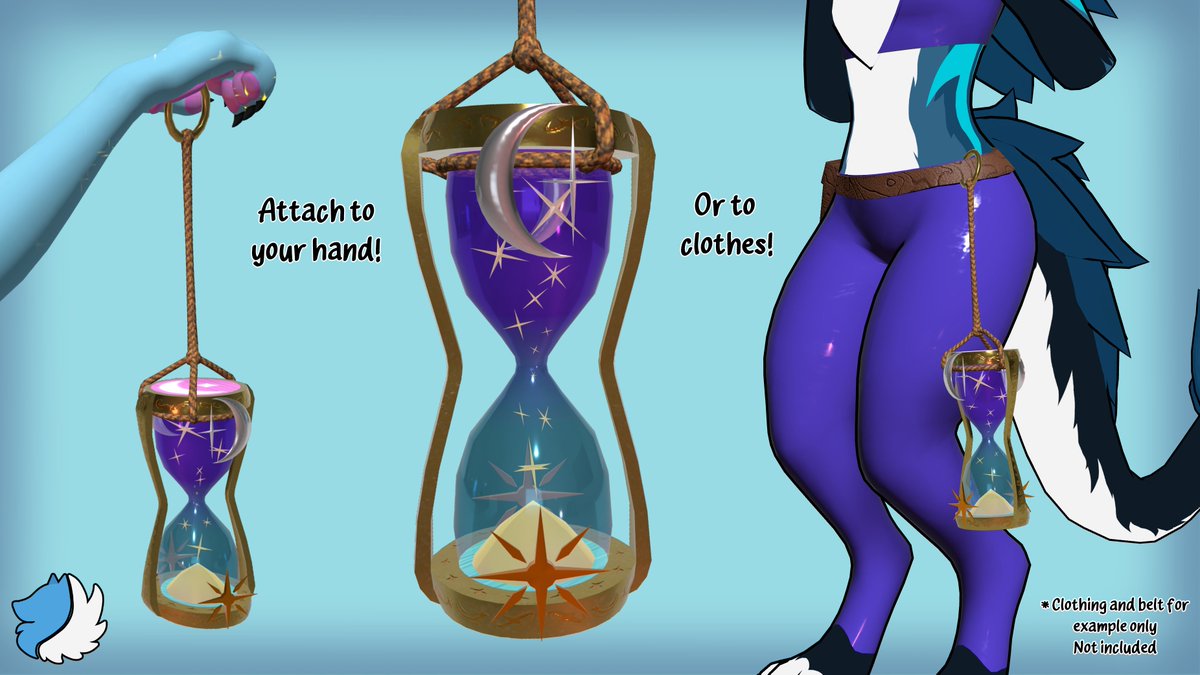 SWolfCreations's tweet image. The Stardust Hourglass! Inspired by Furality Somna, now available on Gumroad and Jinxxy!

skywolfcreations.gumroad.com/l/Hourglass
jinxxy.com/SWolfCreations…

#vrchat #vrchatavatar #furryvrchat #furryart #art #furality #furalitysomna #somna