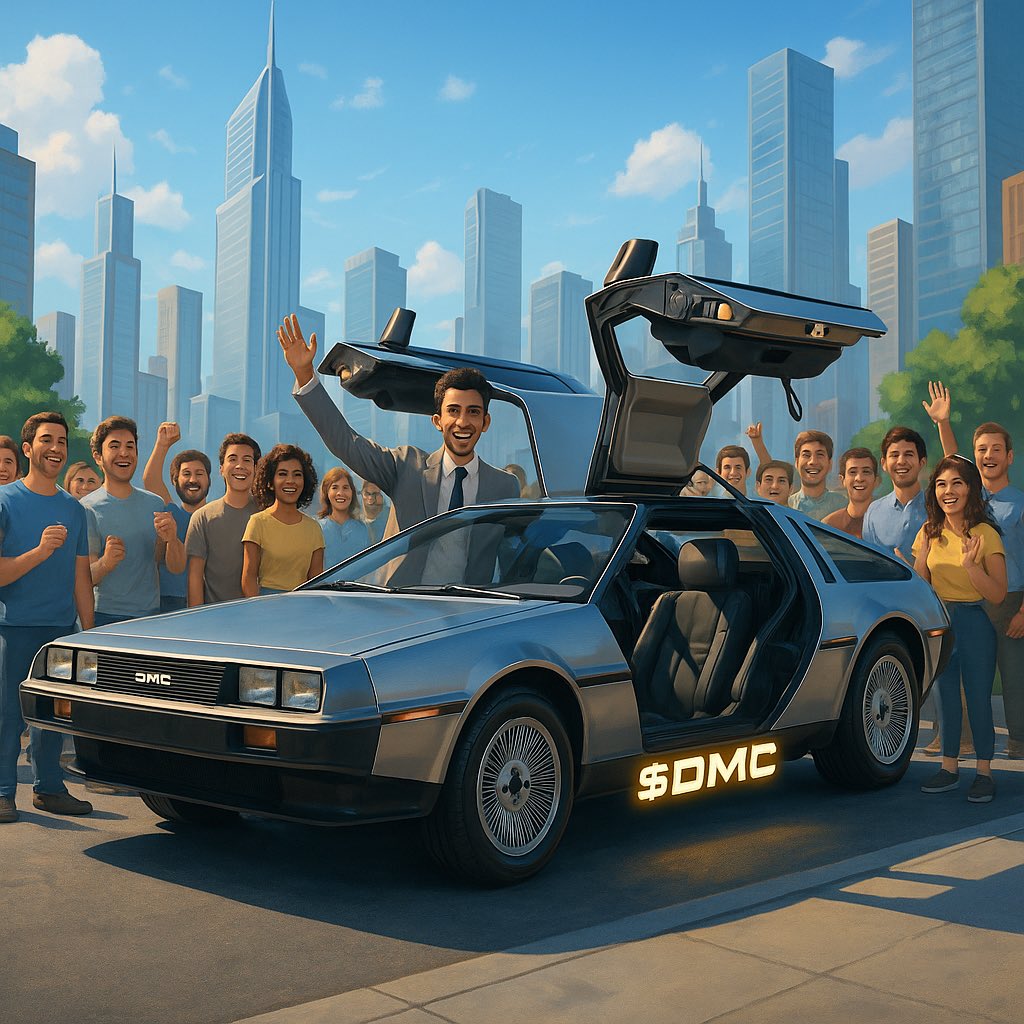 The streets are heating up and the future is pulling up in style.
The real hype begins when the DeLorean hits the scene—no cap, this isn’t a movie, it’s $DMC reality.
<a href="/DeLoreanlabs/">DeLorean Labs</a> , we’re ready.
#DMC #Sui #Deloreanlab $DMC