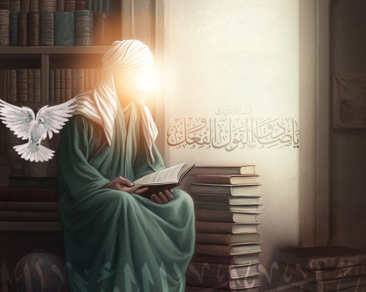 __Huseyni__'s tweet photo. "Allah yeryüzünü imamsız bırakmaz. Aksi takdirde hak ile batıl ayrıt edilemez."
#Cafer-i Sadık (A.S)
#Ehlibeyt #Hadis #İmamet
#Onikiimam https://t.co/R1oEyInCIp
