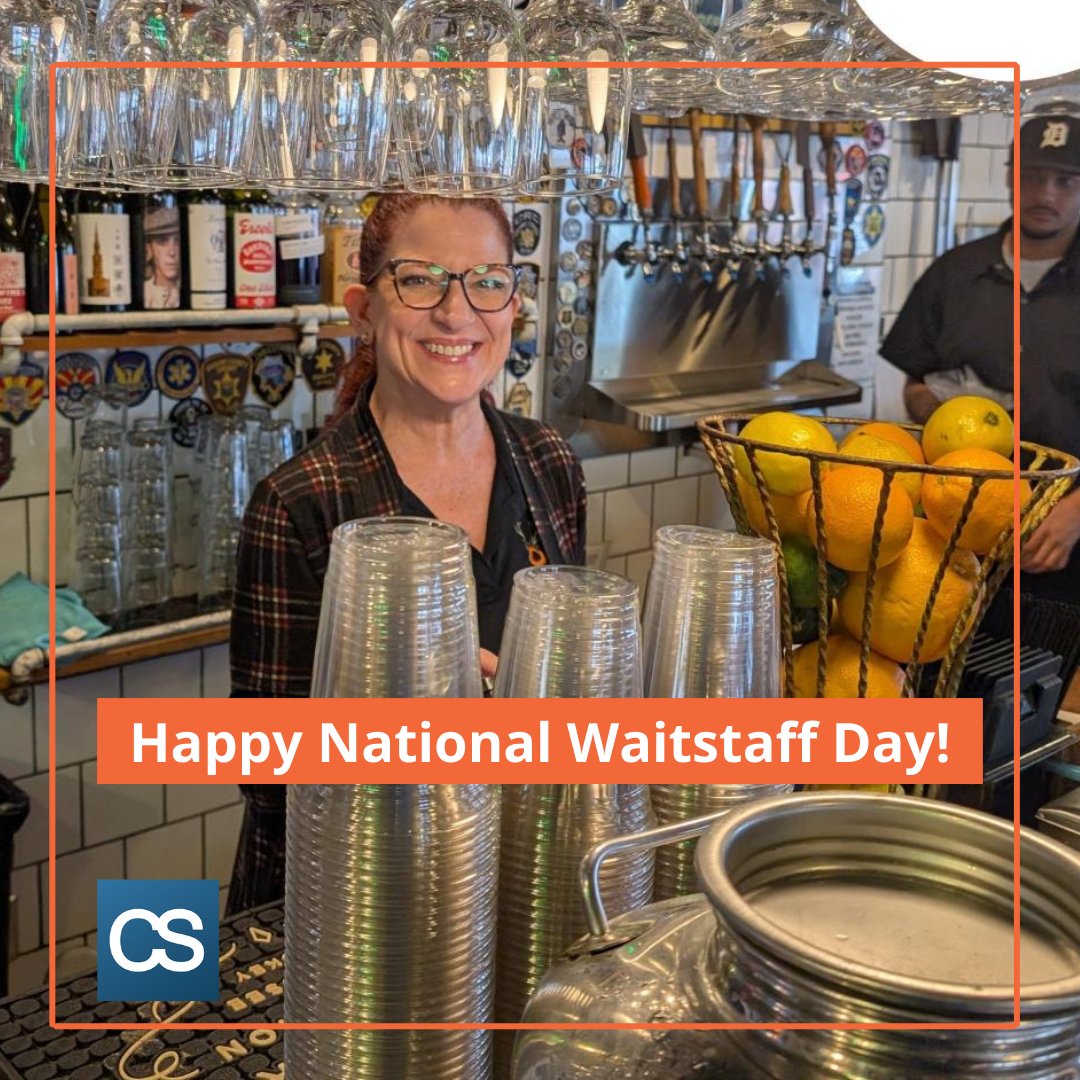 cervion's tweet photo. There are more than 2.2 million servers in the US!
Today, we raise a glass to restaurant waitstaff. From juggling tables to creating unforgettable guest experiences, you keep service flowing and smiles coming!
We’re proud to support waitstaff with POS tools that make jobs easier! https://t.co/ob9yDZY83h