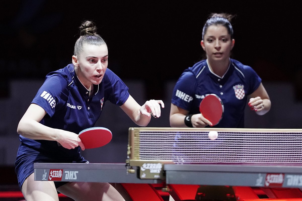 #世界卓球 2025🇶🇦

第3ゲームはラブゲームで圧倒！🔥
“Wさっちゃん”が世界ランク1位の実力を見せつけ、準々決勝へ進出！👊

女子ダブルス3回戦
🇯🇵#大藤沙月/#横井咲桜 3-0 イエーガー/ラコバッツ🇭🇷
12-10/11-9/11-0

トーナメント表・結果速報👉 tvtokyo.tv/4m6vkv5