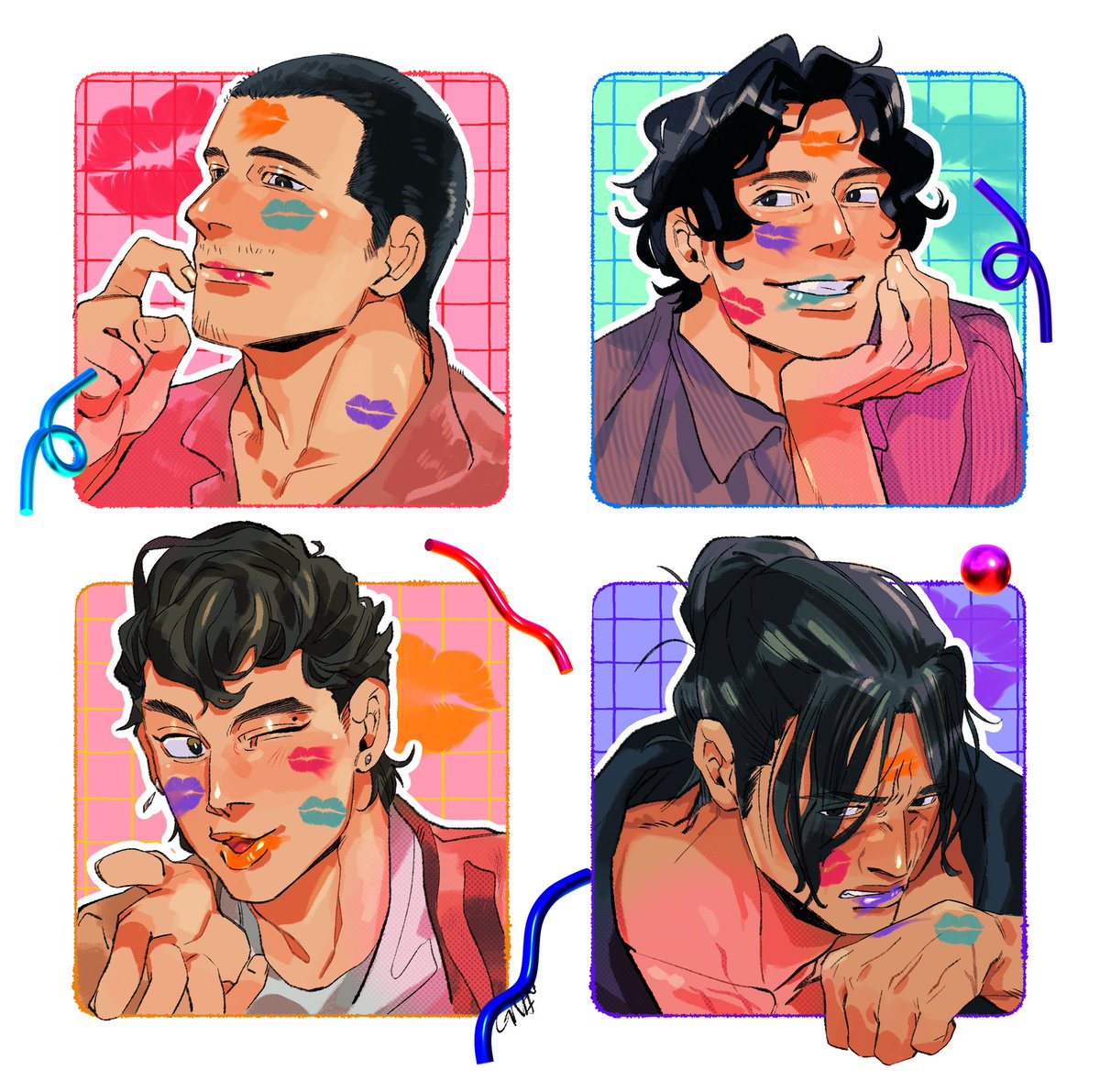 酔っ払い💄💋四少 