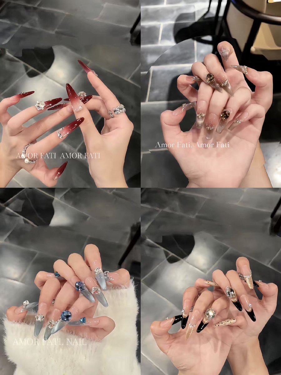 porschellcat's tweet photo. @bynailsartist siss i love your work of art! kayak gini kira kira bisa? bner” persis from desain ke panjang nails nya juga https://t.co/IZe8dTTQPo