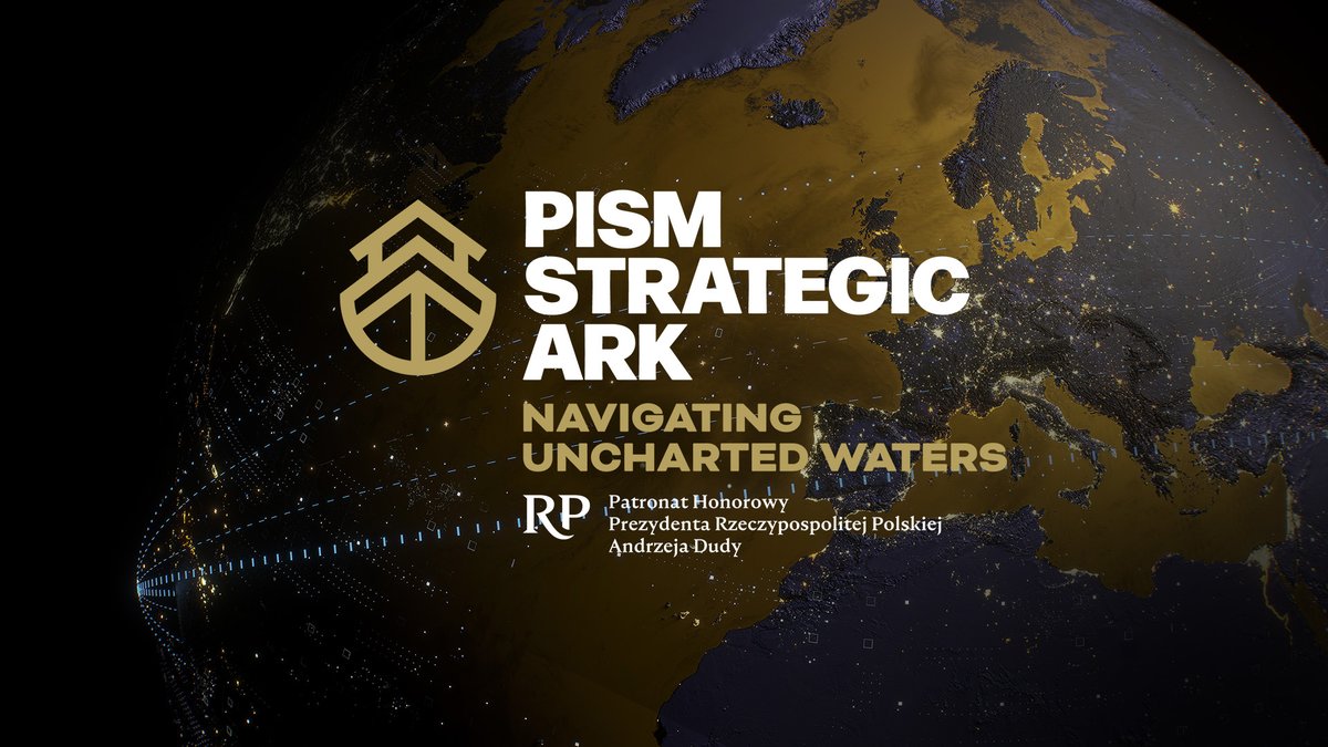 PISM (@pism_poland) on Twitter photo 📢 Geopolitical deep-dive alert! The PISM <a href="/Strategic_Ark/">PISM Strategic Ark</a> conference, ⚓️"Navigating Uncharted Waters," kicks off tomorrow, May 22nd, in Warsaw! It's a two-day event packed with crucial discussions, running until May 23rd.
🏝️Can't make it in person? No problem!
🚀The entire 📢 Geopolitical deep-dive alert! The PISM <a href="/Strategic_Ark/">PISM Strategic Ark</a> conference, ⚓️"Navigating Uncharted Waters," kicks off tomorrow, May 22nd, in Warsaw! It's a two-day event packed with crucial discussions, running until May 23rd.
🏝️Can't make it in person? No problem!
🚀The entire