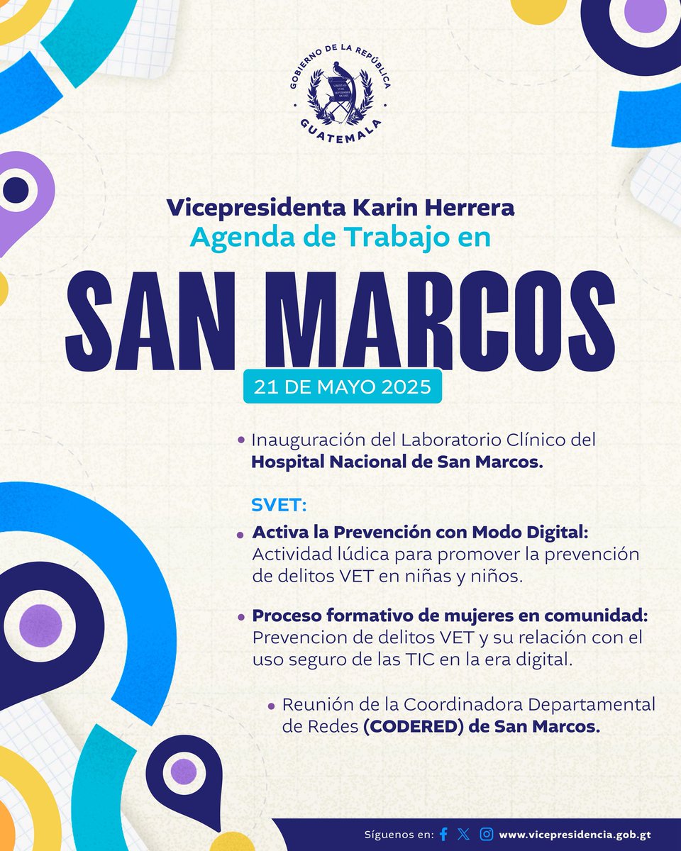 Desde San Marcos fortalecemos la salud y la prevención de delitos VET, contribuyendo a la seguridad y el bienestar de todos los guatemaltecos.