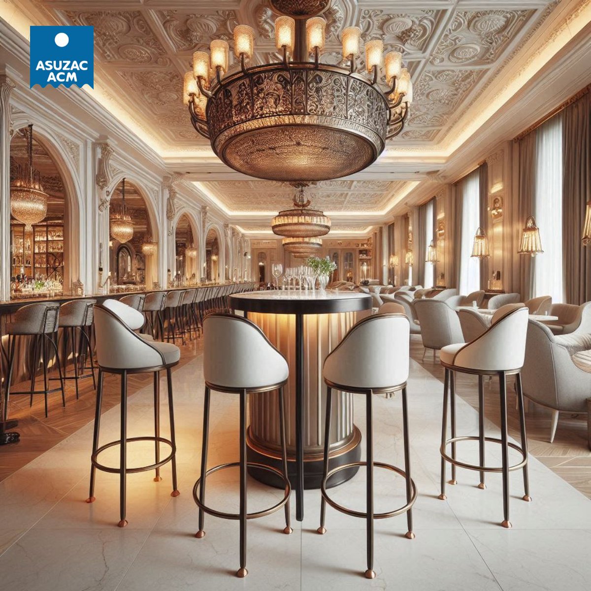 asuzacacmcom's tweet image. Elevate your space with the sleek elegance of ASUZAC ACM’s BARSTOOL collection

✨ Modern form with clean lines
✨ Durable construction for long-lasting use
✨ Versatile designs to suit any space

📸 Explore our latest designs here: asuzac-acm.com

#BarstoolDesign