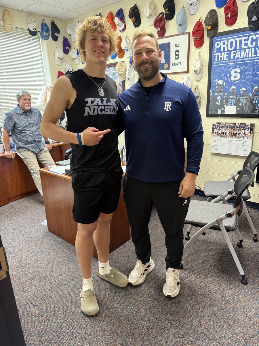 Hudson Reasor (@reasorhudson) on Twitter photo #AGTG After a great workout and conversation with <a href="/Coach_Loftus/">Tyler Loftus</a> I am blessed to receive my 12th D1 offer from Rhode Island University!
<a href="/RhodyFootball/">Rhody Football</a> <a href="/coachflem/">Jim Fleming</a> <a href="/CoachBeck_PTF/">Coach Aaron Beck</a> <a href="/SmileHeardJ/">AI Heard</a> <a href="/drobalwayzopen/">David Robinson</a> <a href="/TXPrivateFBGuy/">Texas Private School Football</a> <a href="/TXPSMedia/">Texas Private School Media</a> <a href="/NPCoachMorgan/">Blane Morgan</a> #AGTG After a great workout and conversation with <a href="/Coach_Loftus/">Tyler Loftus</a> I am blessed to receive my 12th D1 offer from Rhode Island University!
<a href="/RhodyFootball/">Rhody Football</a> <a href="/coachflem/">Jim Fleming</a> <a href="/CoachBeck_PTF/">Coach Aaron Beck</a> <a href="/SmileHeardJ/">AI Heard</a> <a href="/drobalwayzopen/">David Robinson</a> <a href="/TXPrivateFBGuy/">Texas Private School Football</a> <a href="/TXPSMedia/">Texas Private School Media</a> <a href="/NPCoachMorgan/">Blane Morgan</a>