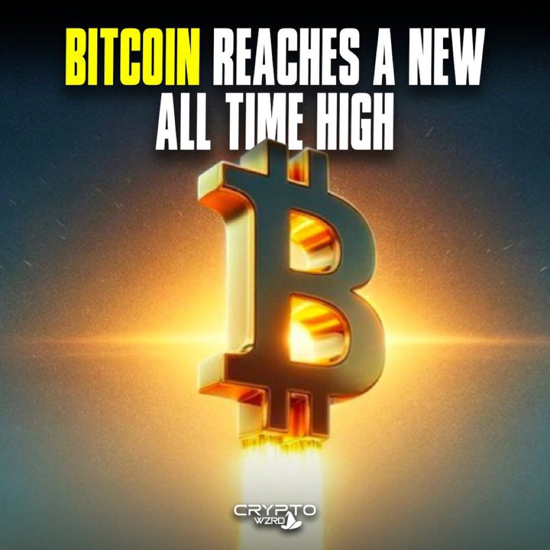#BITCOIN JUST HIT A NEW ALL TIME HIGH, CONGRATS TO ALL THOSE WHO LISTENED 🚀🌖

Notice the silence? Most sold out, capitulated and called for lower. The FOMO that is coming is going to be incredible 🤓