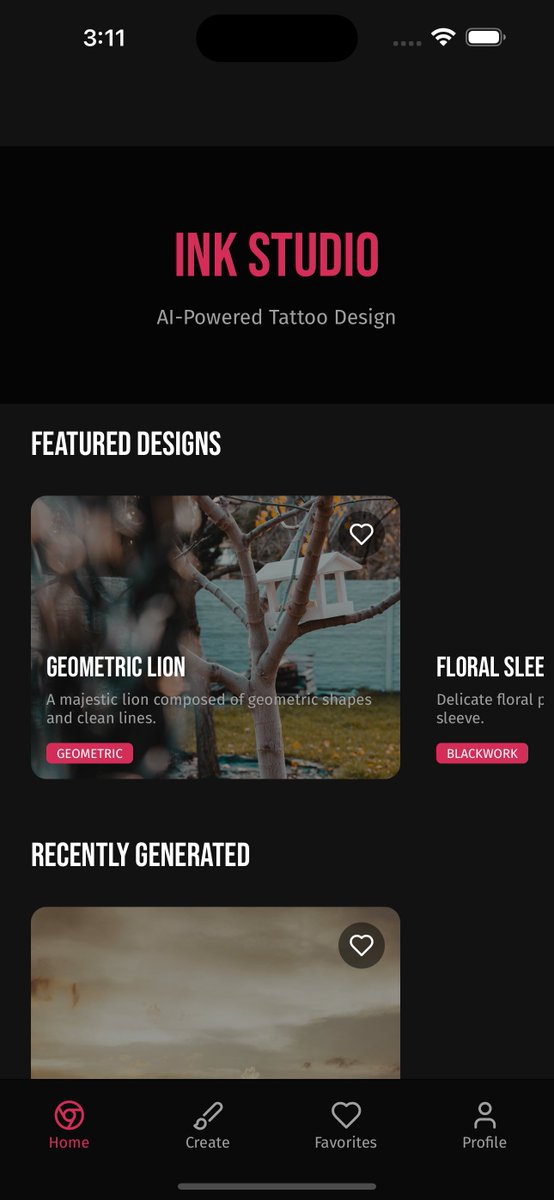 joselopez_dev's tweet photo. Nuevo side project: un design tattoo generator con el poder de la AI. 
React Native con Expo para iOS/Android, Supabase para Base de Datos y Replicate para implementar la AI. https://t.co/tdipDiV1UM