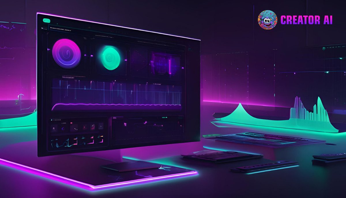 Creator_AI1's tweet photo. 🧠 Ready to create? Use Creator AI Studio to drop a quick AI track, mint it as an NFT, and earn $Creator tokens. 
Your first step: grab that OG #NFT WL. 😉
 #CreateToEarn #AIMusic #OGCrew #Web3 #Blockchain https://t.co/RJosalDW0r