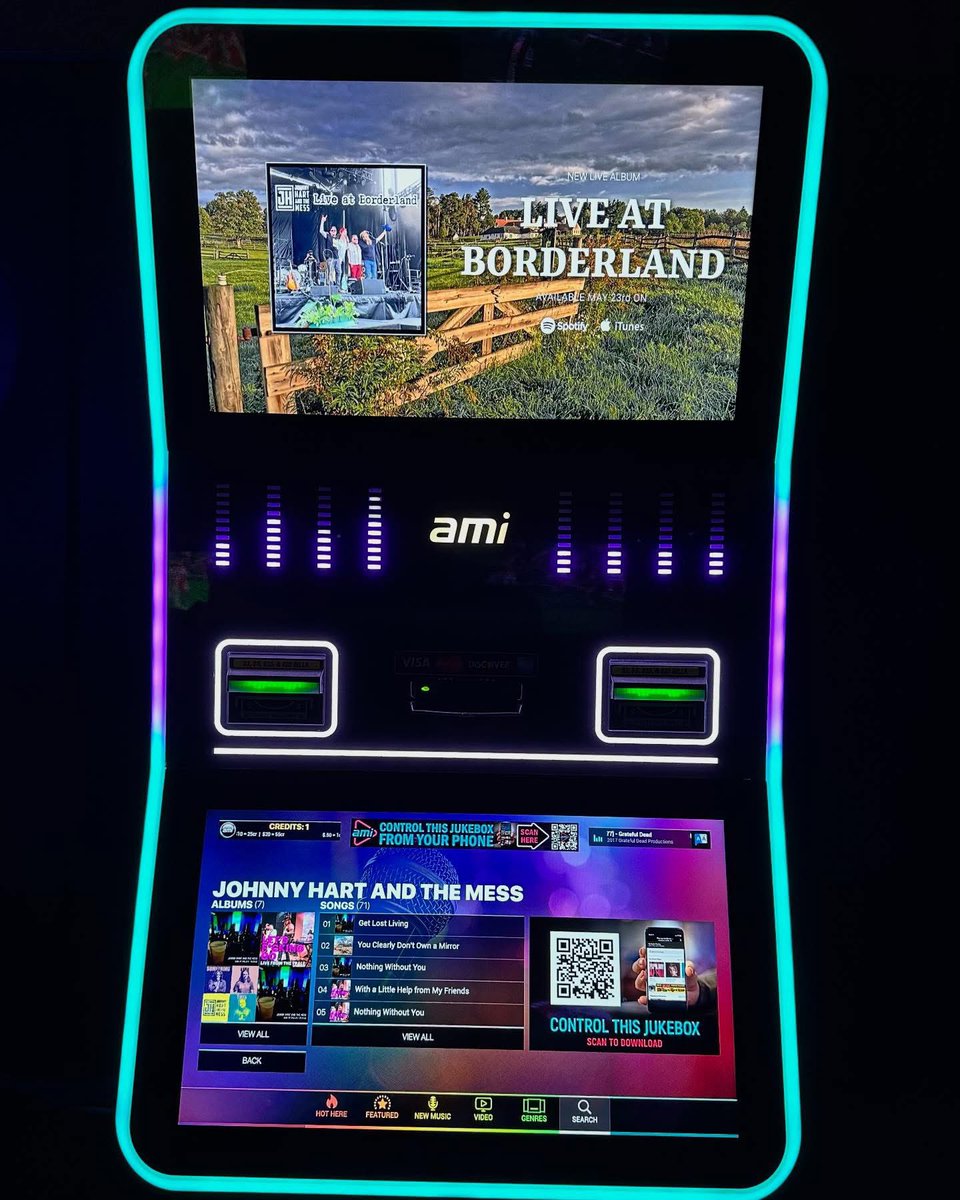 We’re live <a href="/JHATM_Bflo/">Johnny Hart and The Mess</a> on 25k AMI jukeboxes! Spin a couple for us.