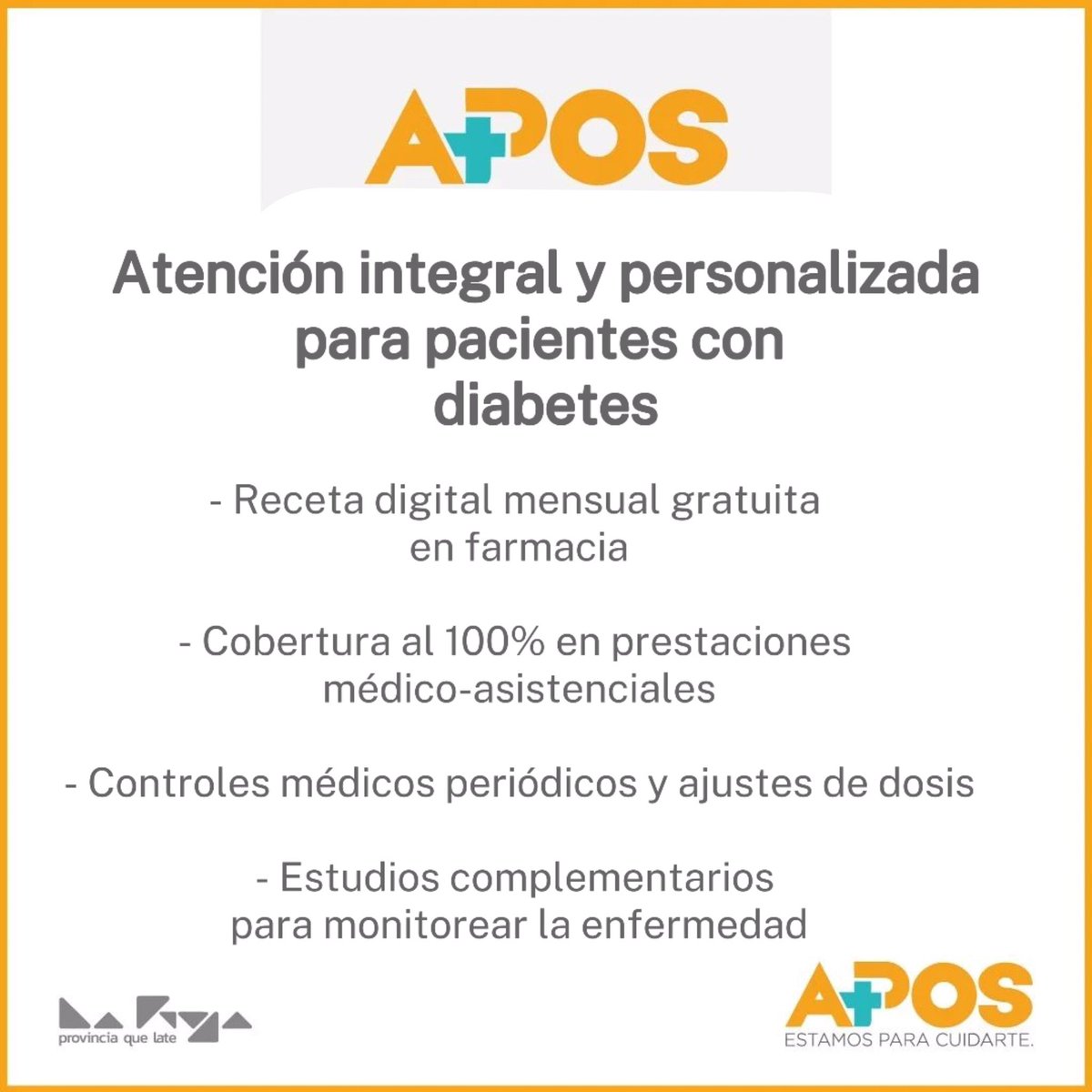 APOSLR's tweet image. #PlanDiabético El nuevo beneficio consiste en una receta digital mensual gratuita emitida por médicos especialistas del Programa Especial de Enfermedades Crónicas, que es enviada a la farmacia en la que retira su medicación.
Nota👇

n9.cl/0hn3w