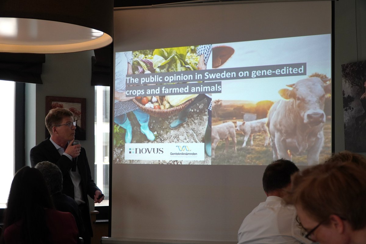 🌱 Today, we co-hosted a lunch seminar with MEP Vytenis Andriukaitis, highlighting the many benefits NGTs can have for consumers. 

🍌 Tropic shared their reduced-browning banana
📊 SLU showed NGT consumer support in Sweden

Read our press release 👉 tinyurl.com/2vu9wtv4