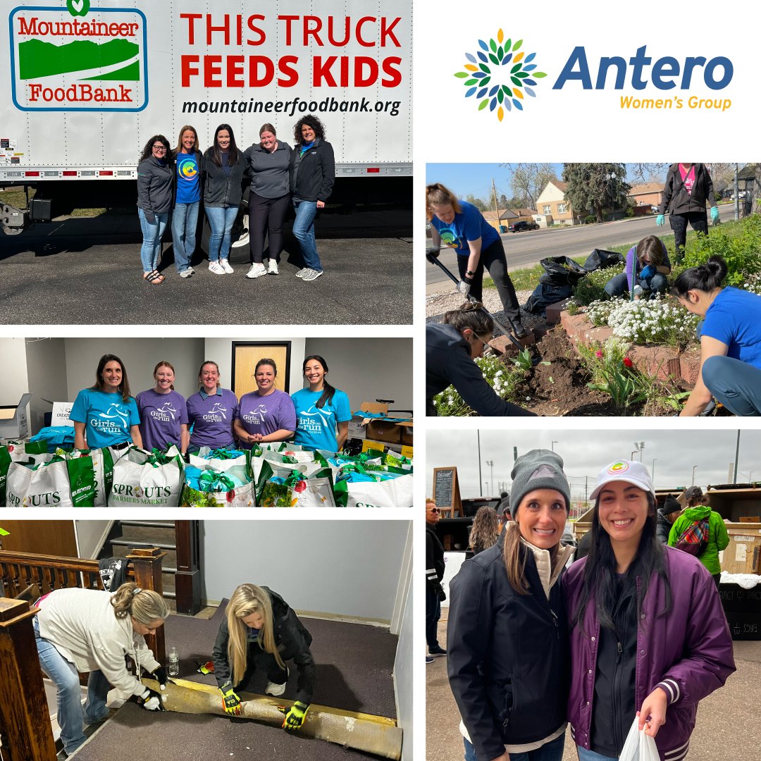 The Antero Women’s Group is doing a community service challenge, where group members in Appalachia and Colorado are working together to give back to our   local communities.

Here’s some photos of the efforts so far! 📷