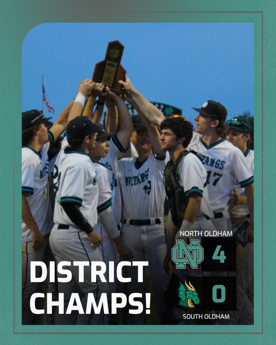 NOMustangs's tweet photo. With the win over South in the 29th District Championship Game, the NOHS Mustangs will host a first-round regional game this Sunday afternoon. The draw is this Friday at 11am, stay tuned.... https://t.co/QjE6WQnGlr
