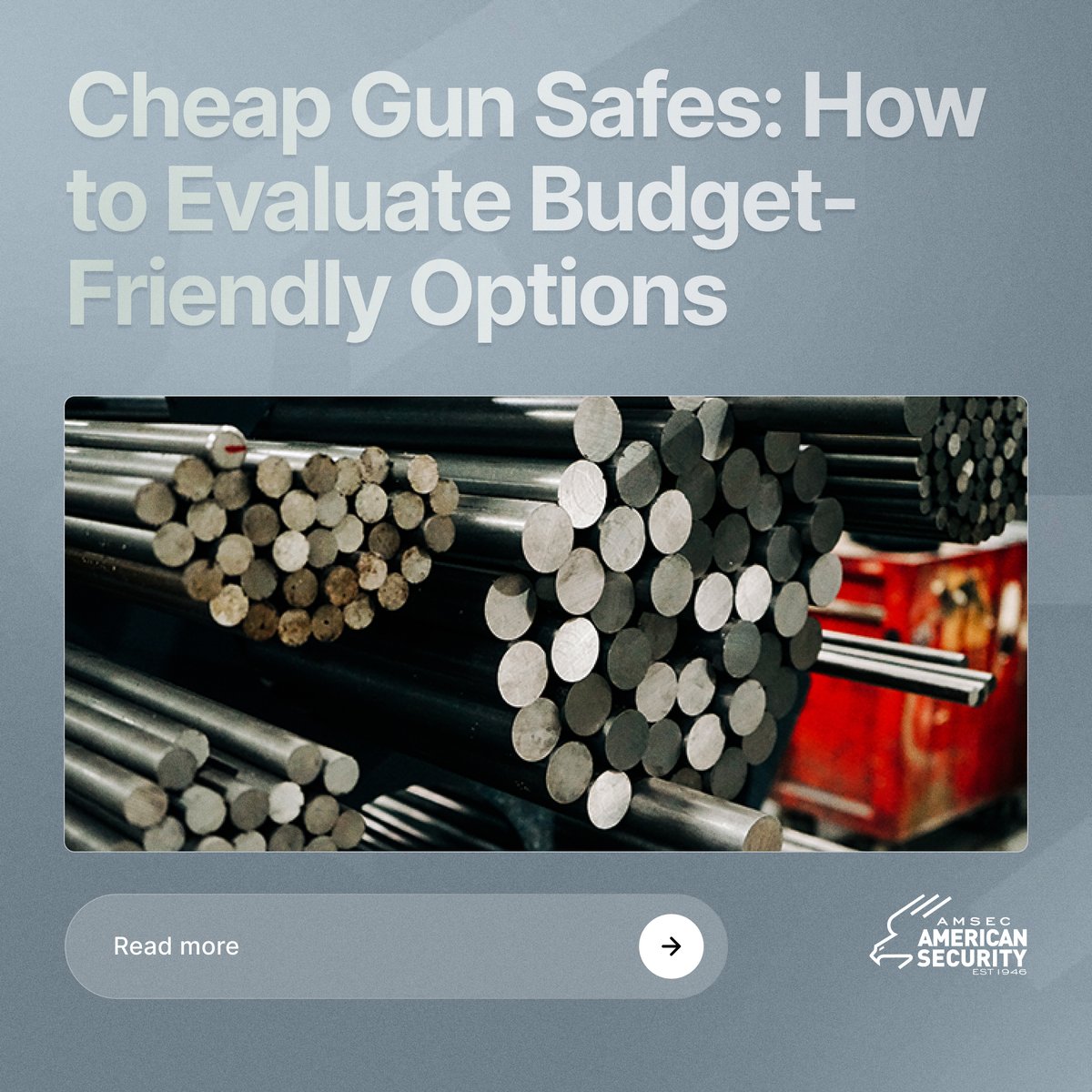 amsec_safes's tweet image. A good deal’s great, but can your gun safe handle a fire, break-in, or hurricane?

We break down the materials &amp;amp; ratings that actually matter when buying a safe. Check it out here: hubs.li/Q03nnRSr0

#GunSafe #CheapSafe #AmericanSecurity