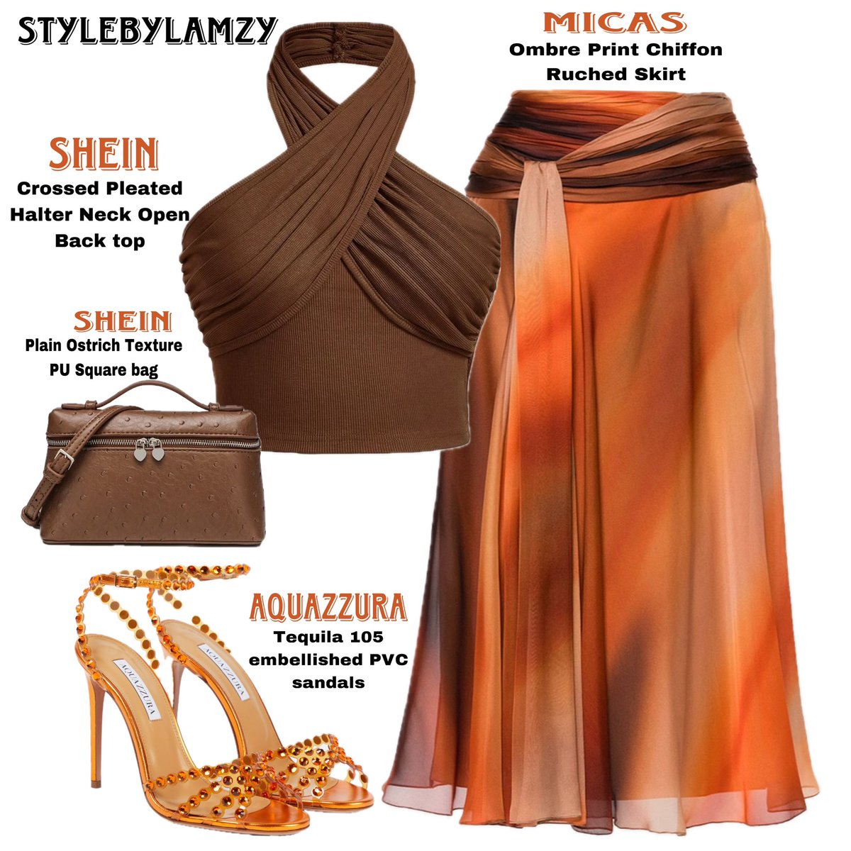 stylebylamzy's tweet photo. On Wednesday we brunch 🤎

Dm me for styling services and wardrobe styling #Virtualstylist #styleinfluencer #OOTD #fashion Omotayo #AshleyBrylnnOgle #DroneAttack Fola Heung-Min Tottenham Atiku Man U #UELfinal Derrick Islam Bilbao Aslan Lagos Davido Rema Olamide Asake Burna https://t.co/pLlhcKpkzq