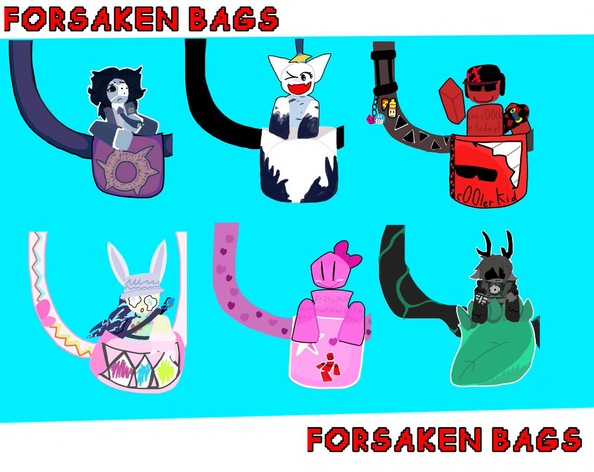 EerJef's tweet photo. Check out our roblox clothing group!!!! We are very dedicated into making FORSAKEN bags!!! https://t.co/slAoCfN3ph

#Forsaken https://t.co/1DaENOufnY