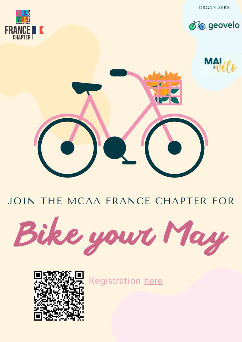 New Green initiative for May 2025: Bike your May!
We’re joining the #MaiÀVélo campaign to promote cycling 🚲
Why not join our Geovelo group and help us collect kilometres?
📸 And don’t forget to take a photo of yourself on your bike and send it to us!
Flyer attached😉