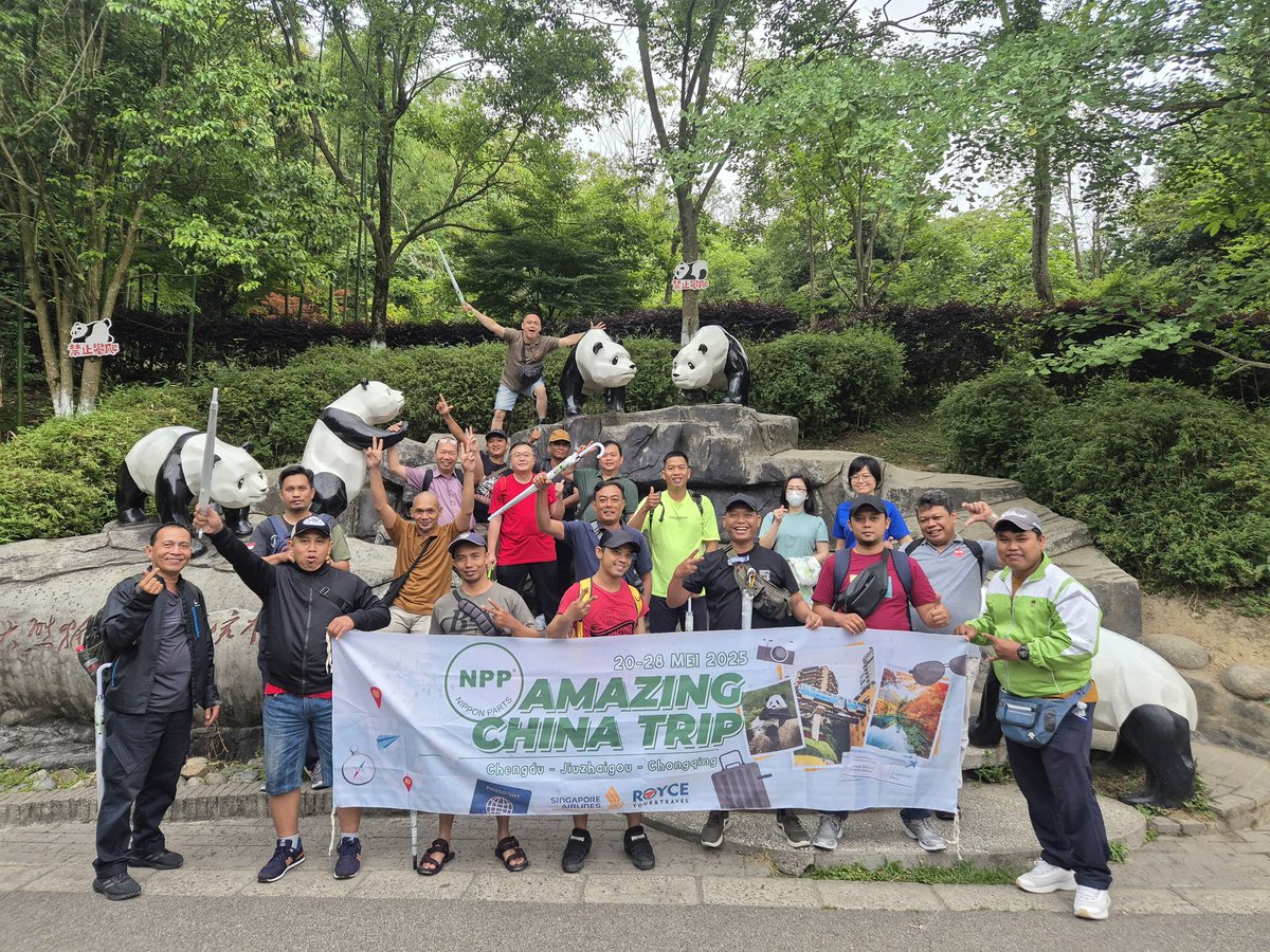j_juandy's tweet image. Sebulan 2x lihat 🐼. This time at Dujiangyan Panda Base #Sichuan Pray that this trip will go smoothly #worklyfe #tourismindustry #explorechina