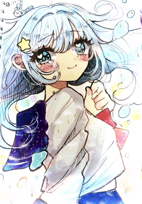 #クリエイター様の中に青の作品をお持ちの方はいらっしゃいませんか 